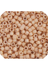 Miyuki db208 11 Delica  Opaque Tan Brown Gold Lustre