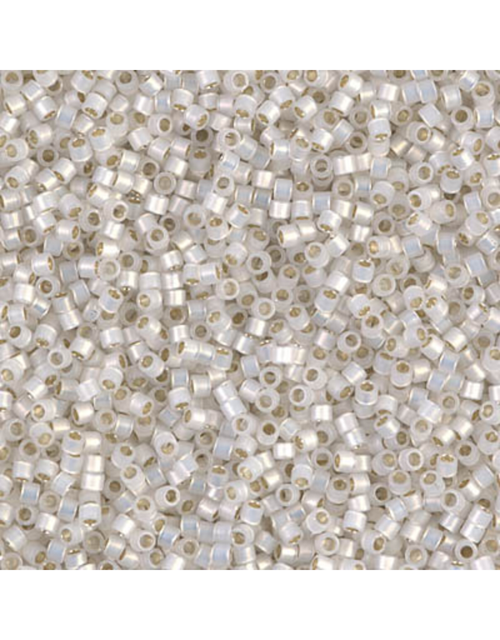 Miyuki db221 11 Delica  White Opal s/l