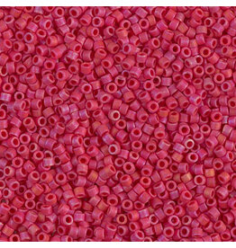 Miyuki db362  11 Delica  Opaque Red AB matte