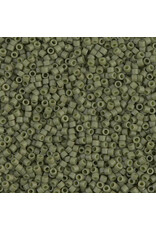 Miyuki db391 11 Delica Opaque Olive Matte