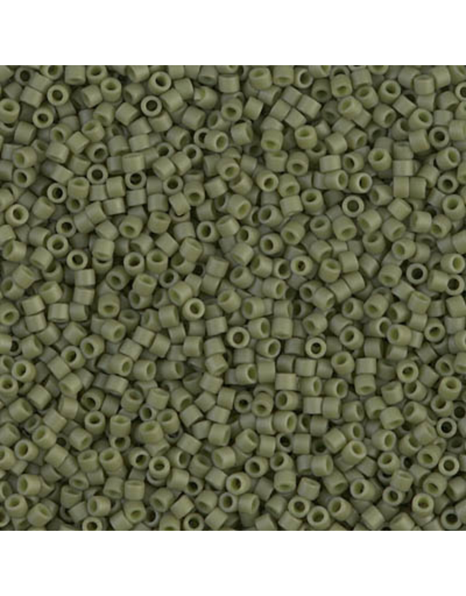 Miyuki db391 11 Delica Opaque Olive Matte