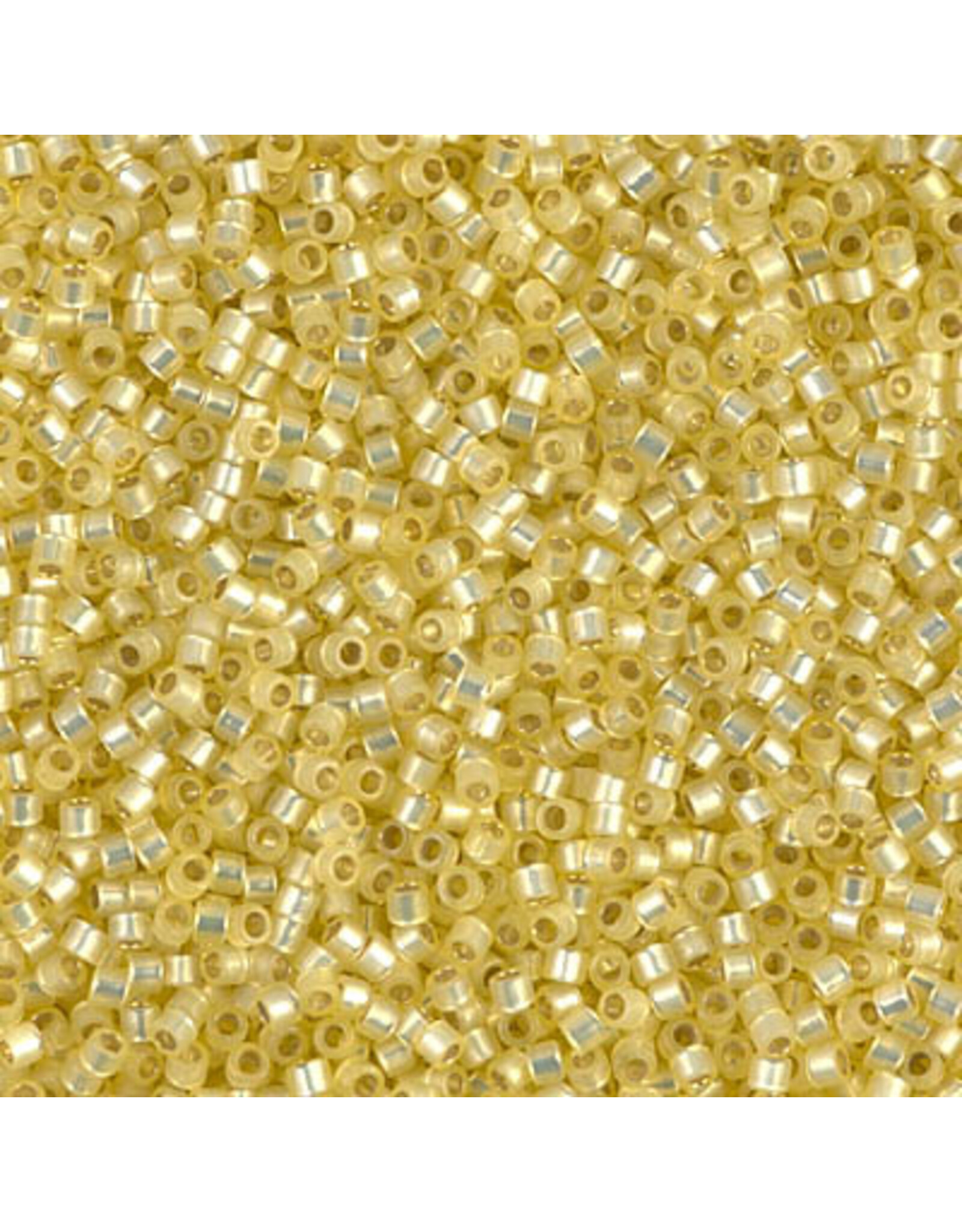 Miyuki db623 11 Delica Pale Yellow s/l Matte