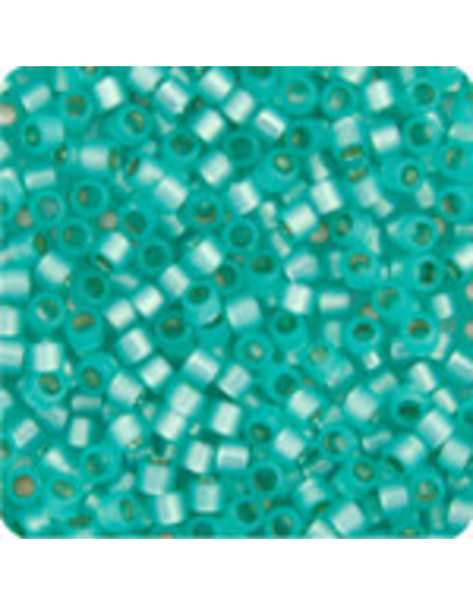 Miyuki db627 11 Delica  Alabaster Opal Aqua Green s/l