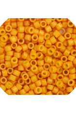 Miyuki db651 11 Delica  Opaque Orange Squash