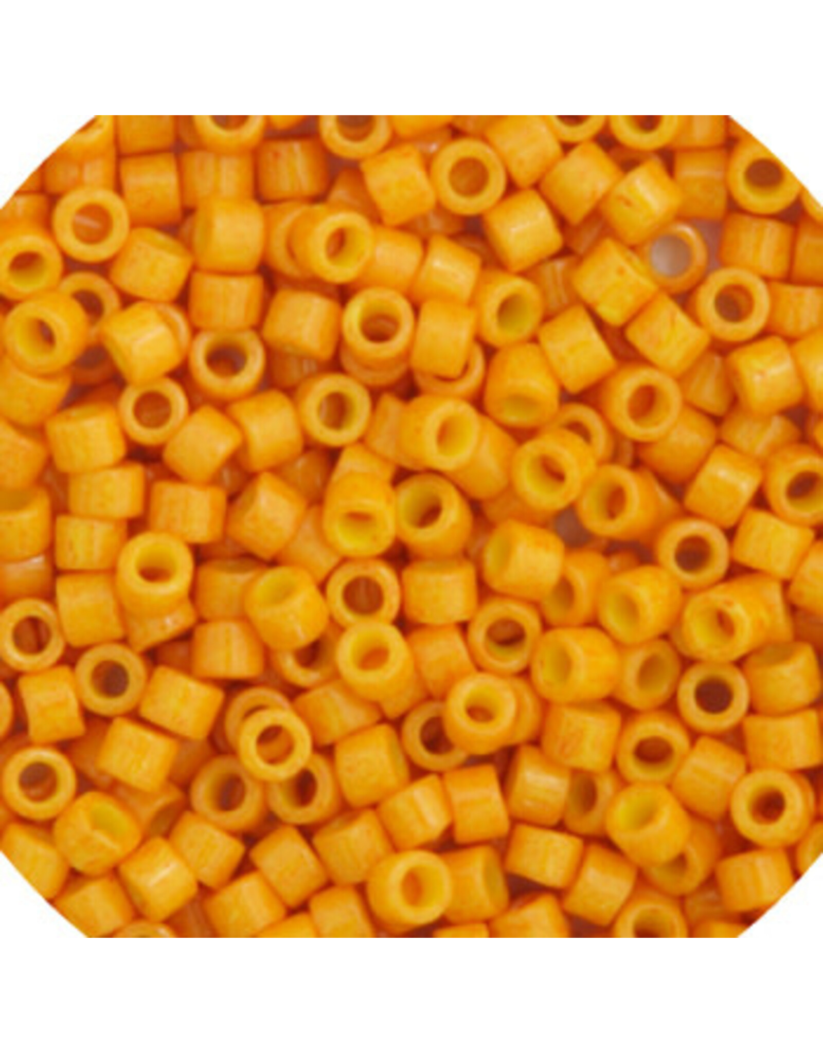 Miyuki db651 11 Delica  Opaque Orange Squash