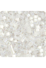 Miyuki db670 11 Delica  Clear AB Satin