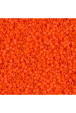 Miyuki db752  11 Delica   Opaque Orange Matte