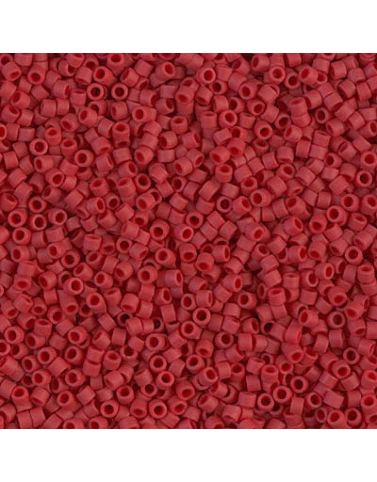 Miyuki db796 11 Delica   Opaque  Red  Dyed Matte