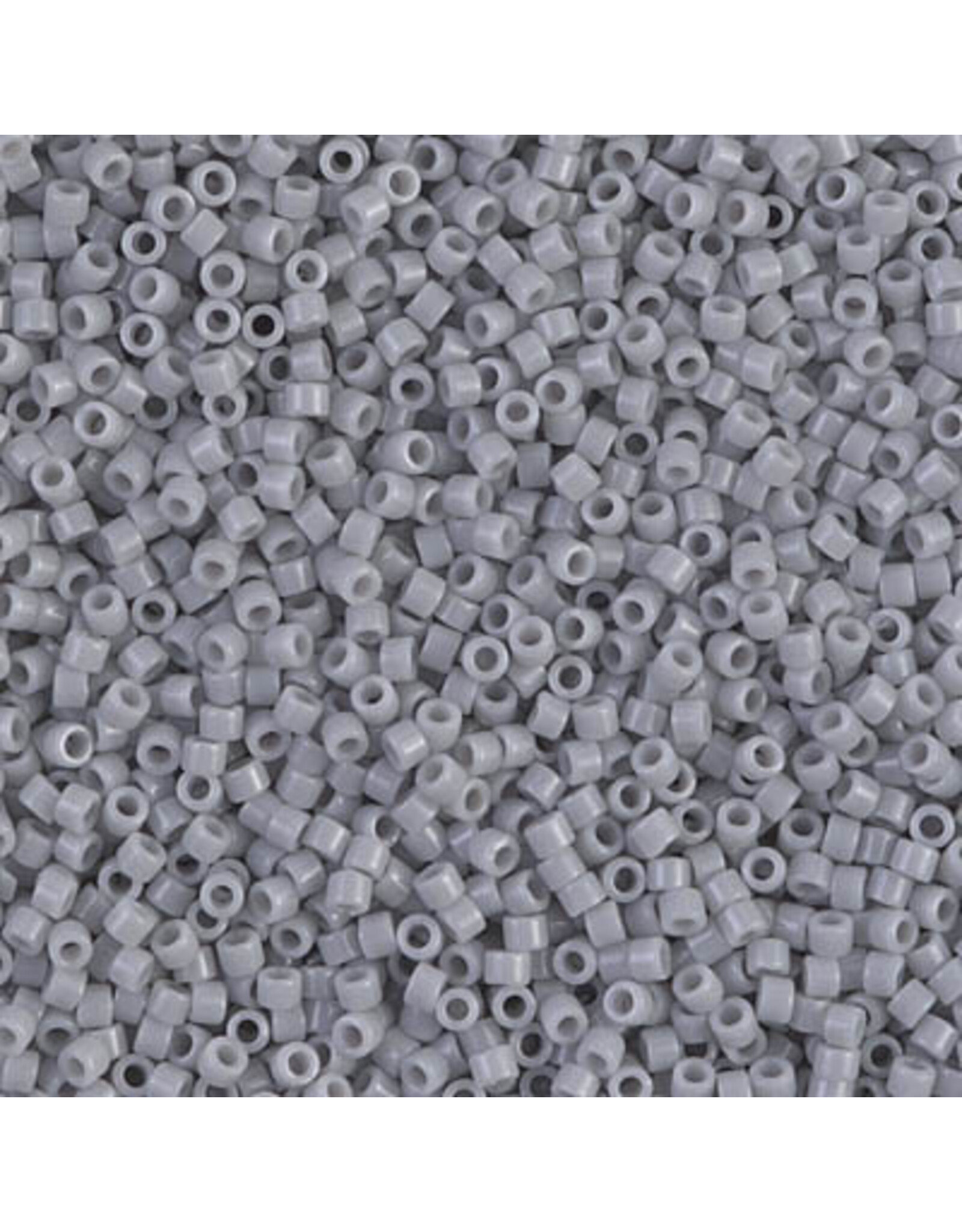 Miyuki db1139 11 Delica  Opaque Grey Duracoat