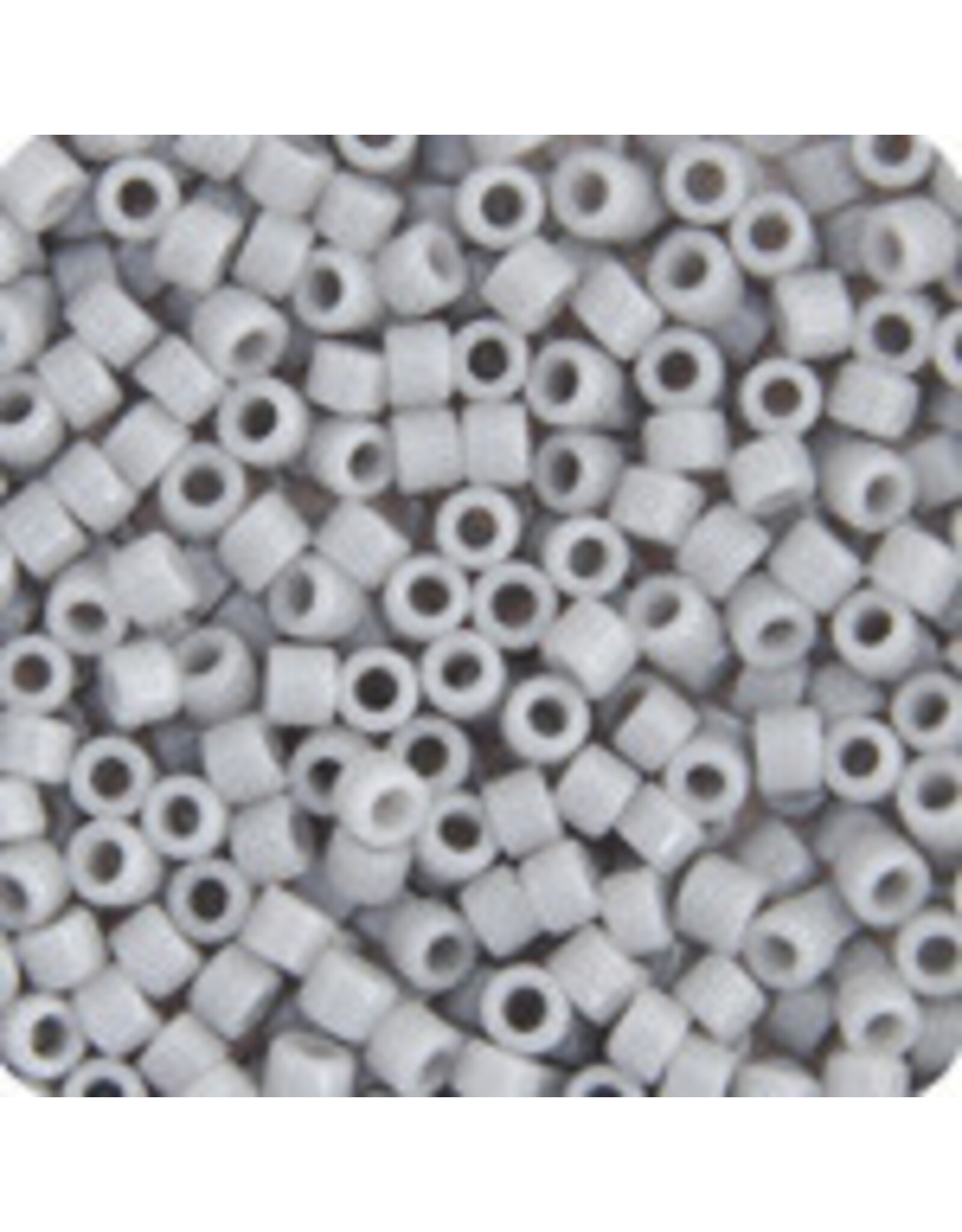 Miyuki db1139 11 Delica  Opaque Grey Duracoat