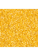 Miyuki db1562  11 Delica   Opaque Yellow Lustre