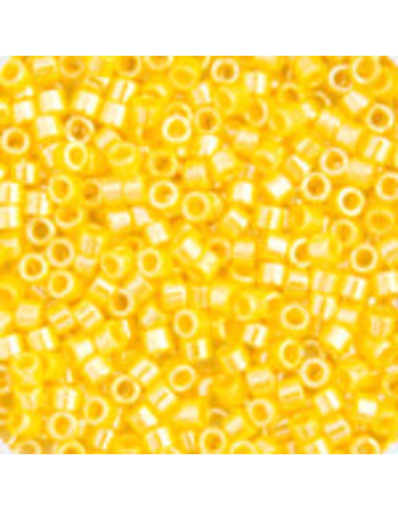 Miyuki db1562  11 Delica   Opaque Yellow Lustre