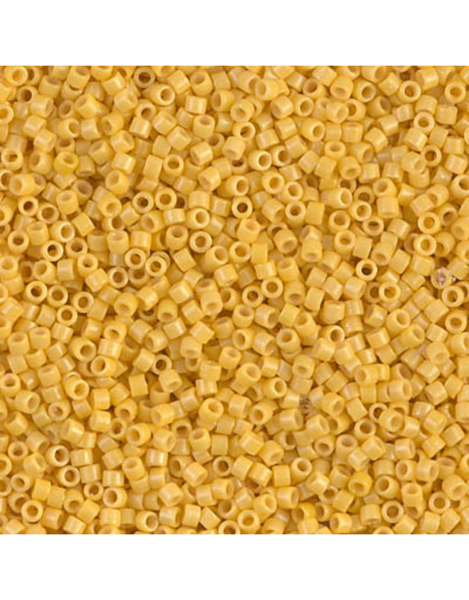 Miyuki db2102 11 Delica  Opaque Light Topaz Duracoat