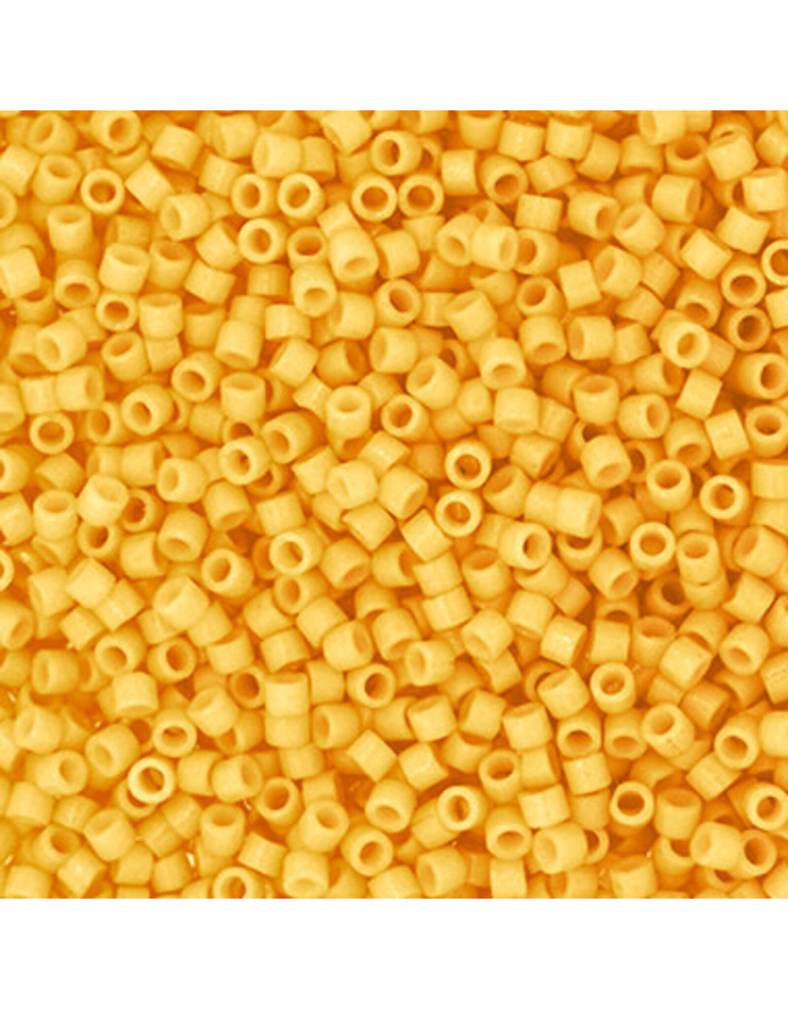 Miyuki db2102 11 Delica  Opaque Light Topaz Duracoat