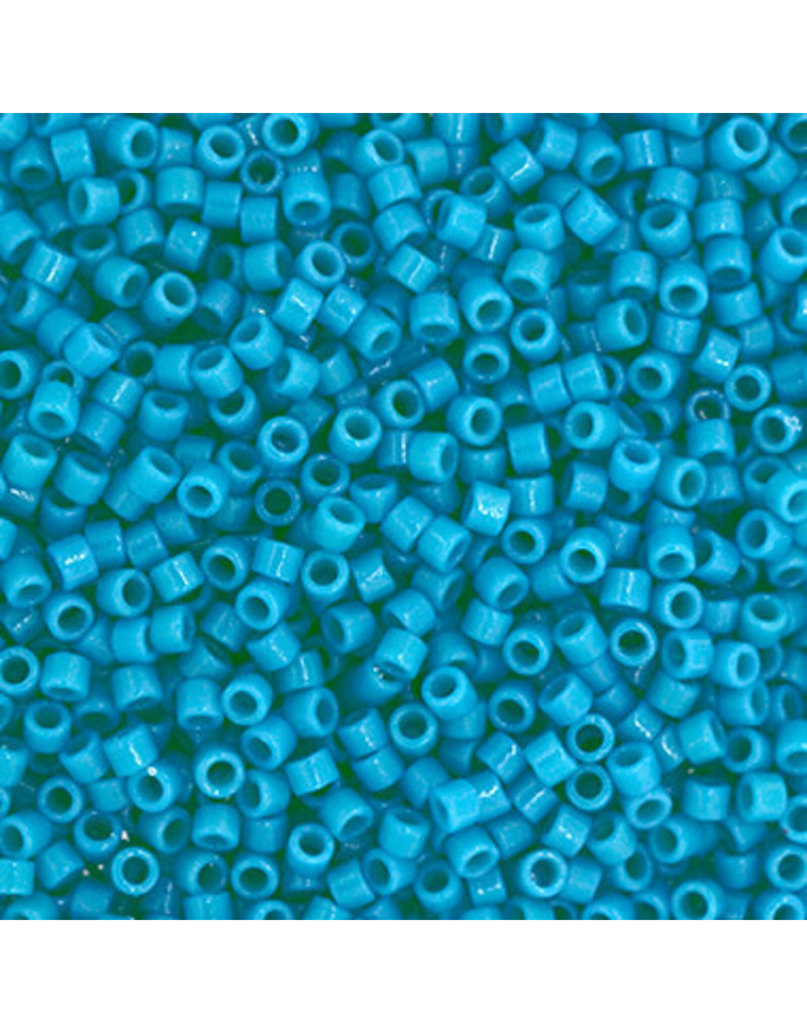 Miyuki db2133 11 Delica  Opaque Capri Blue Duracoat