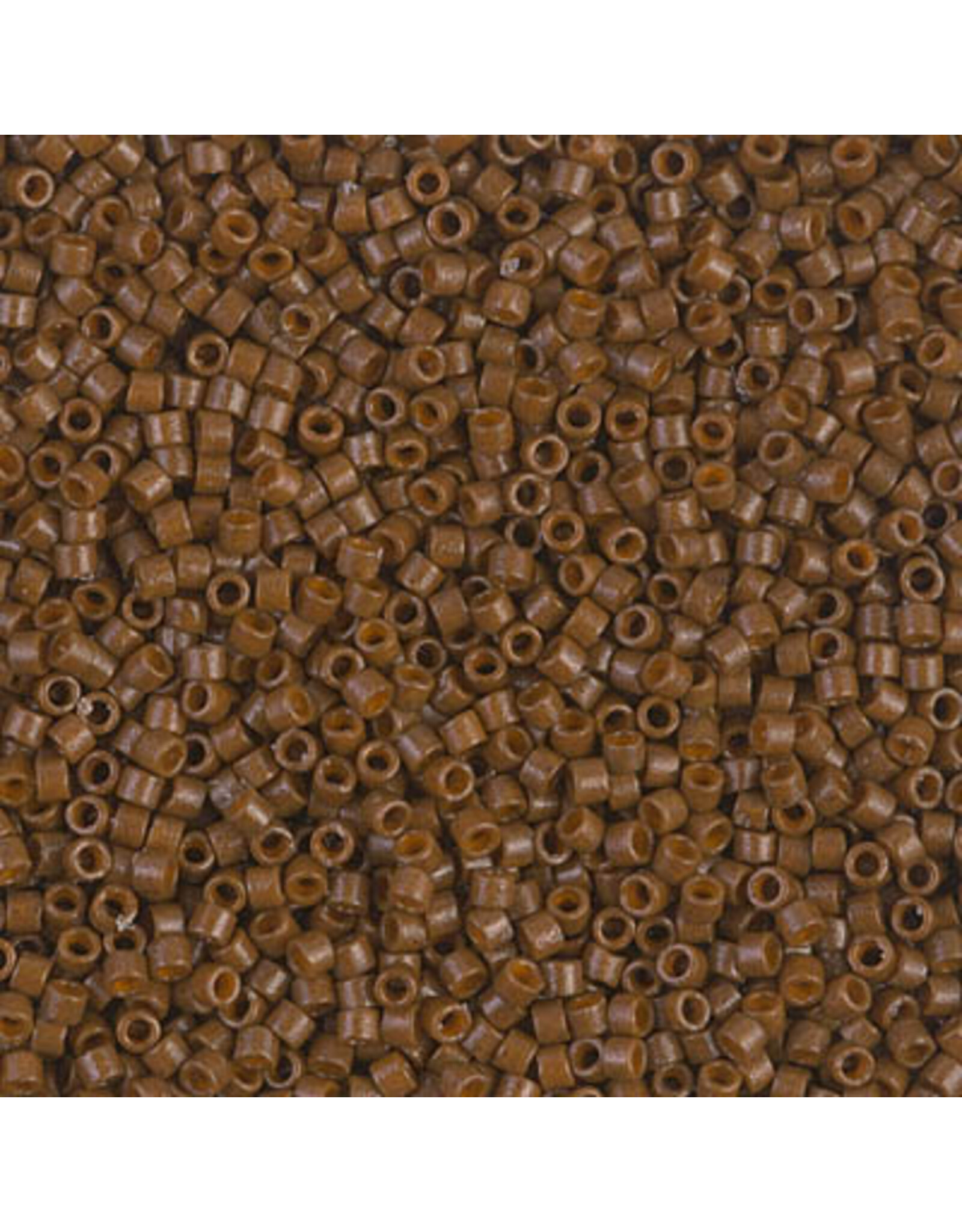 Miyuki db2142 11 Delica Opaque Cognac  Duracoat