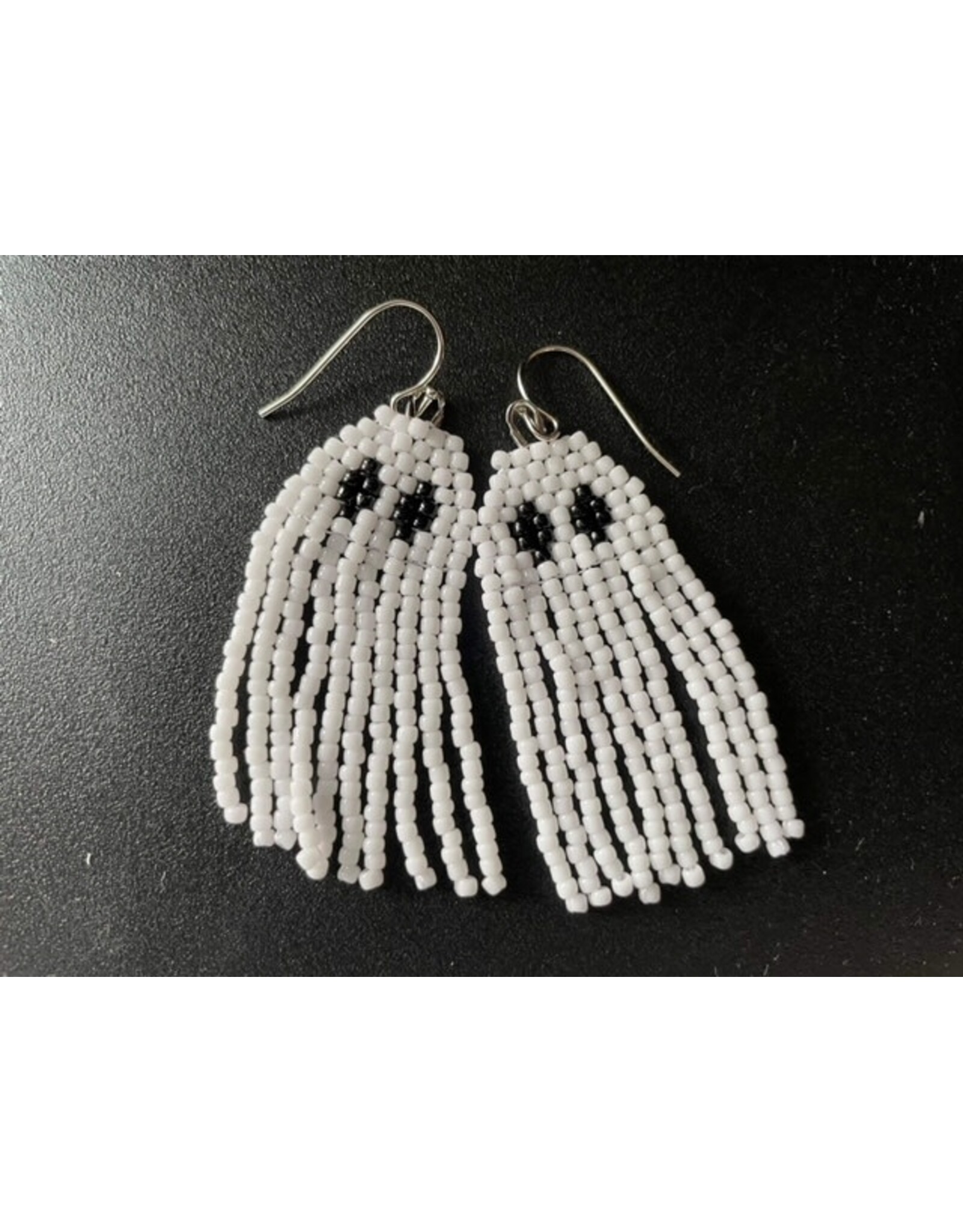 Boo-tiful Earrings Brick Stich