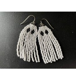 Boo-tiful Earrings Brick Stich
