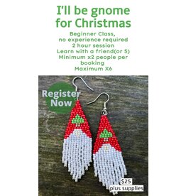 I'll Be Gnome for Christmas Earrings