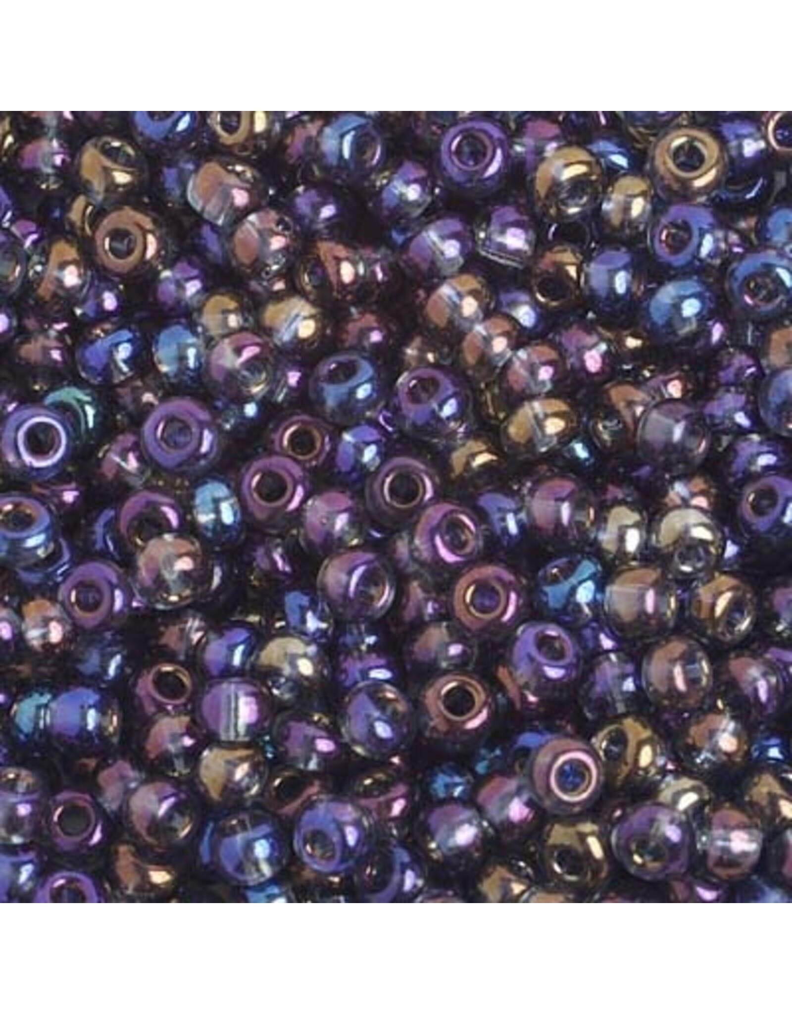 Czech 401011  6  Seed  Transparent Grey AB