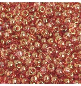 Czech 401053  6  Seed   Transparent Red Bronze Lustre