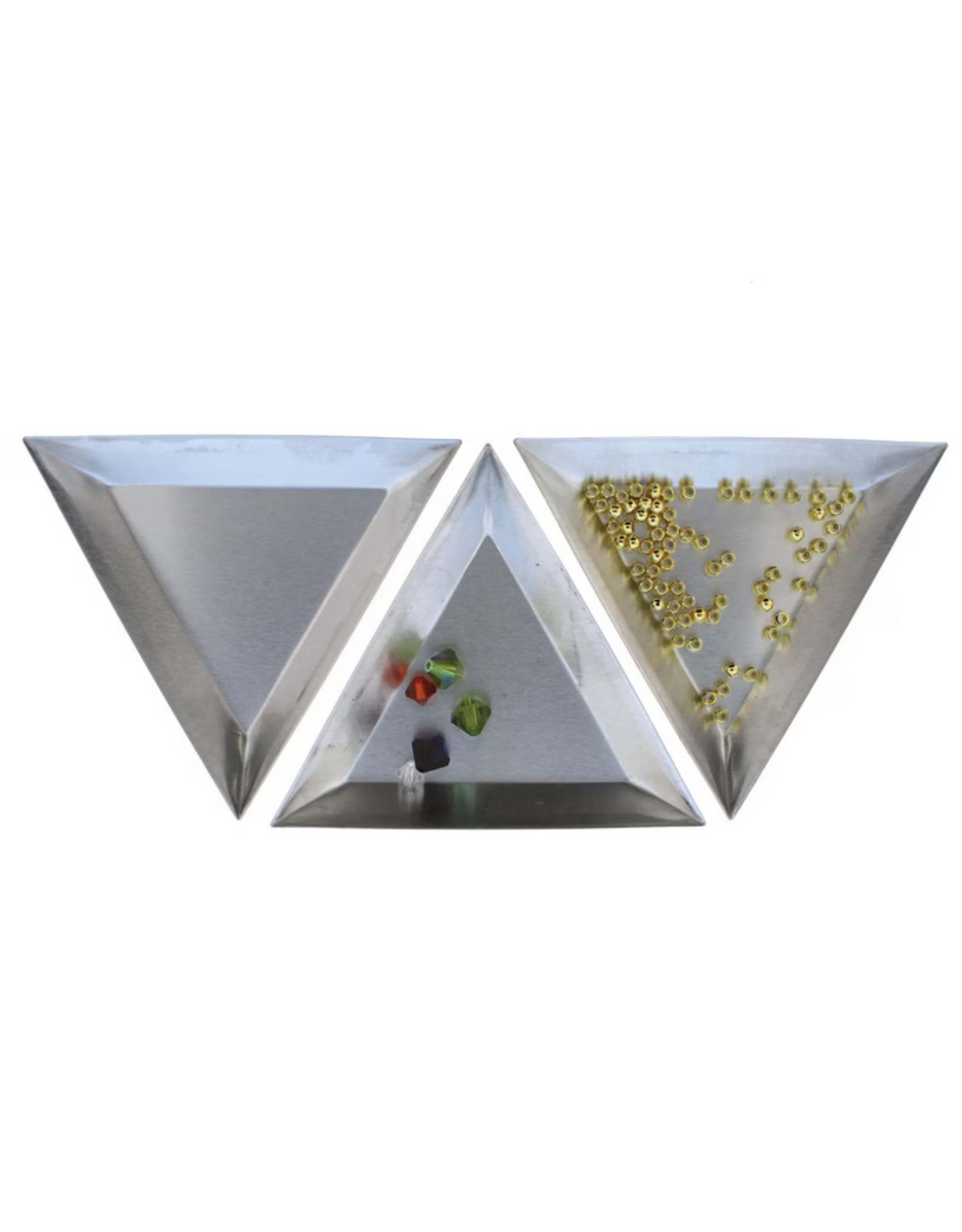 Bead Scoop Triangle Metal7 72x85m    X3