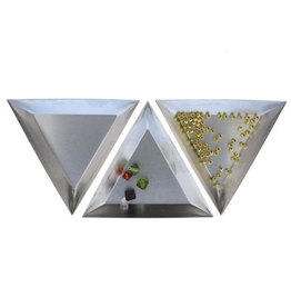 Bead Scoop Triangle Metal7 72x85m    X3