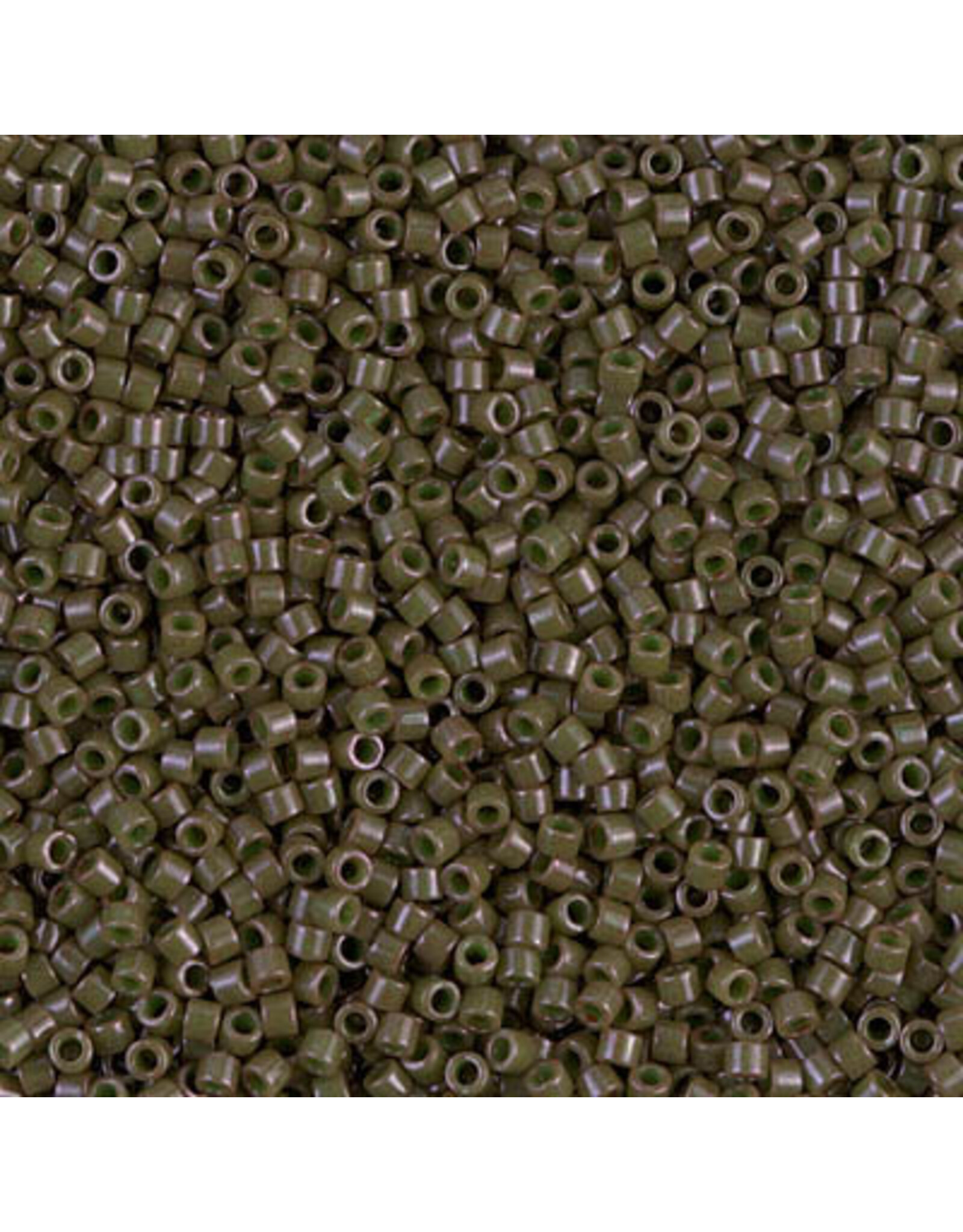 Miyuki db233 11 Delica Opaque Dark Olive Dyed