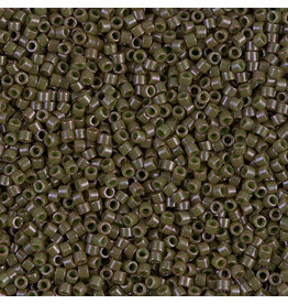 Miyuki db657 11 Delica Opaque Dark Olive Dyed