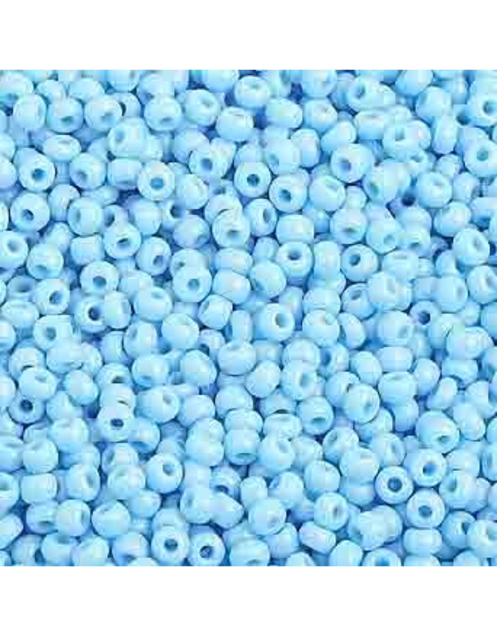 Czech 1010 10  Seed  Opaque Light Blue