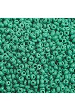 Czech 1020 10  Seed  Opaque Medium Dark Green