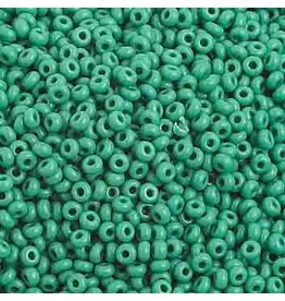 Czech 1020 10  Seed  Opaque Medium Dark Green