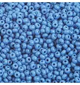 Czech 1036 10  Seed Opaque Dark Medium Blue