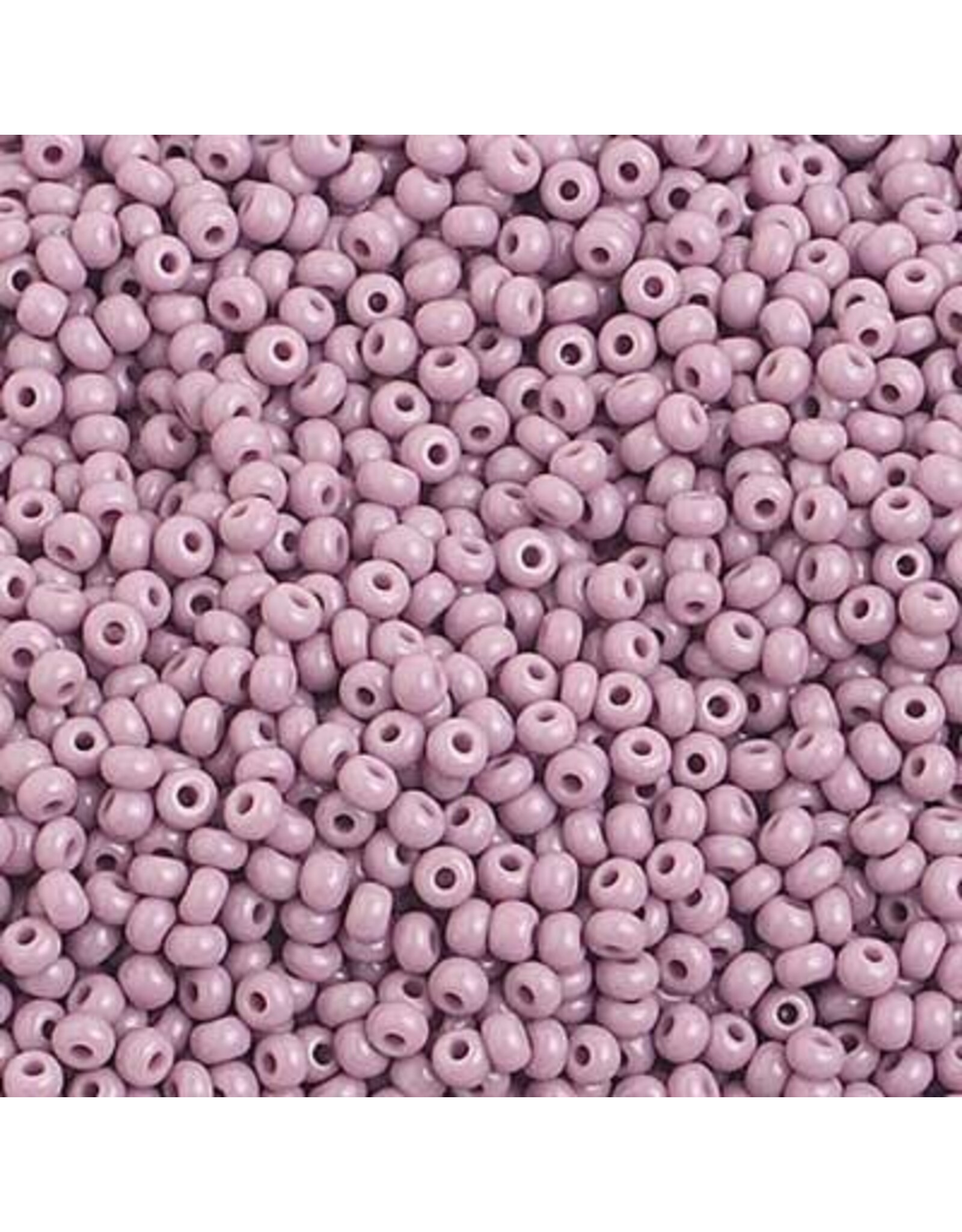 Czech 1050 10  Seed  Opaque Mauve Purple