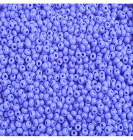 Czech 1046 10  Seed Opaque Light Royal Blue