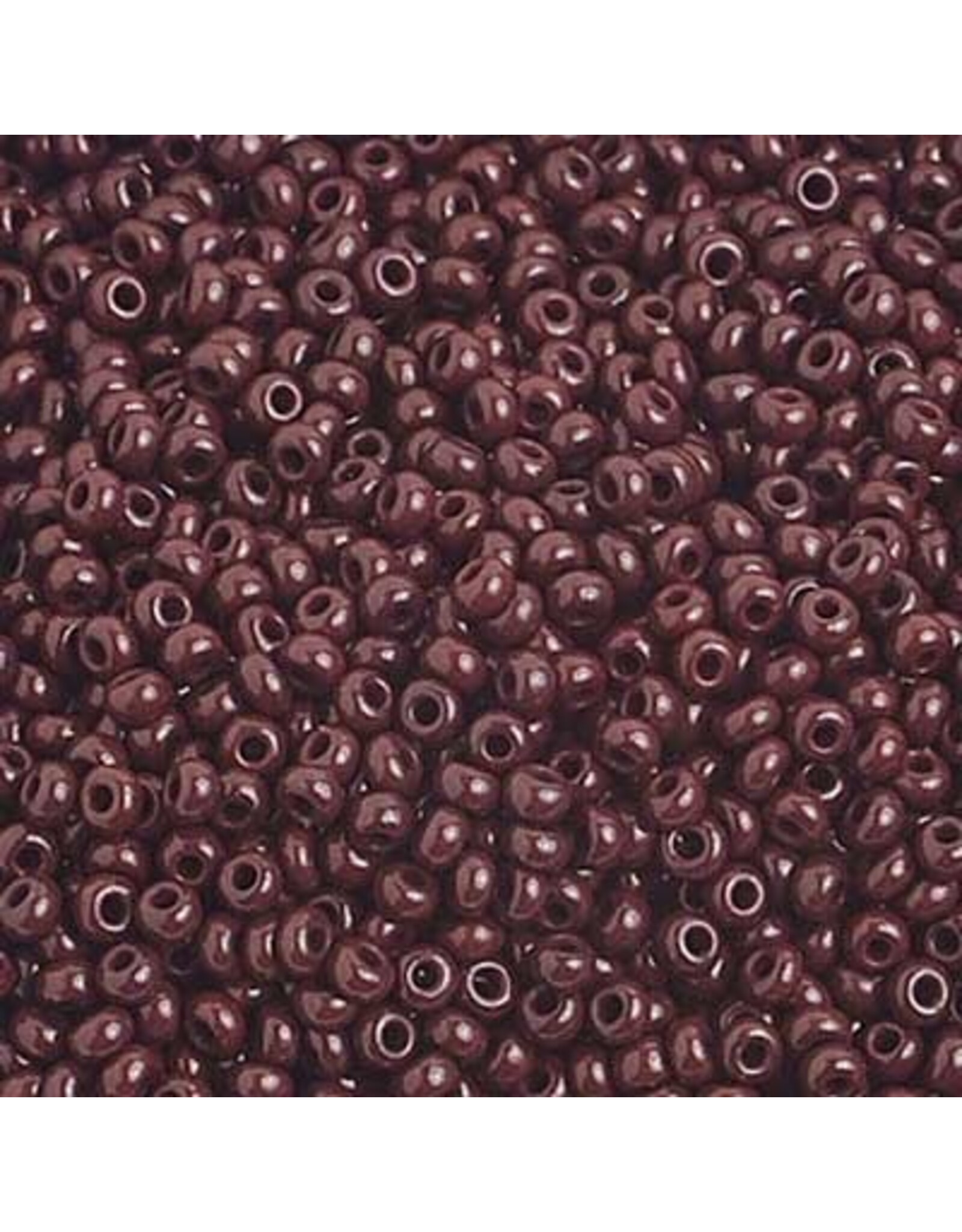 Czech 1058  10  Seed  Opaque Dark Brown