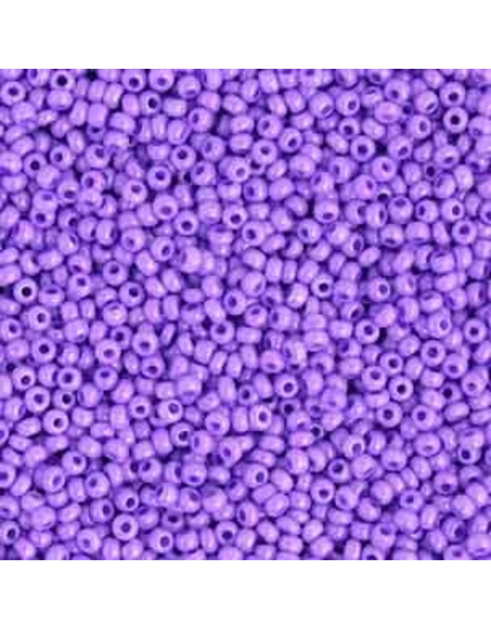 Czech 1156  10  Seed  Opaque  Dyed Violet Purple