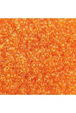 Czech 1180 10  Seed Transparent Topaz Brown