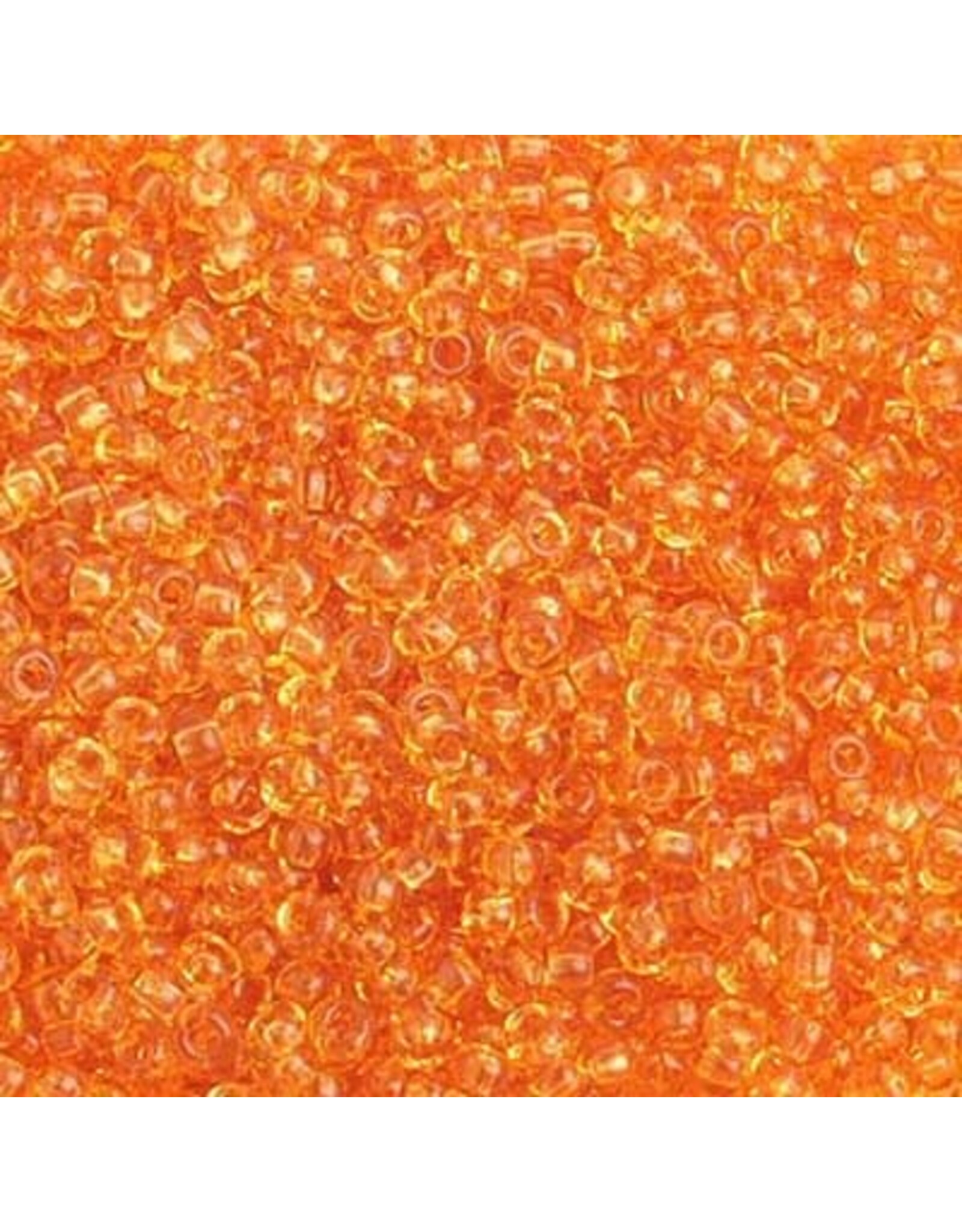 Czech 1180 10  Seed Transparent Topaz Brown