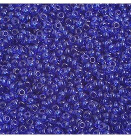 Czech 1188 10  Seed Transparent Navy Blue