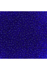 Czech 1192  10  Seed  Transparent Royal  Blue
