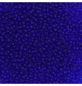 Czech 1192  10  Seed  Transparent Royal  Blue
