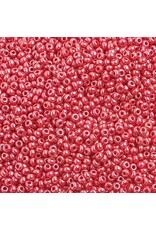 Czech 1472  10  Seed   Opaque Red Pearl