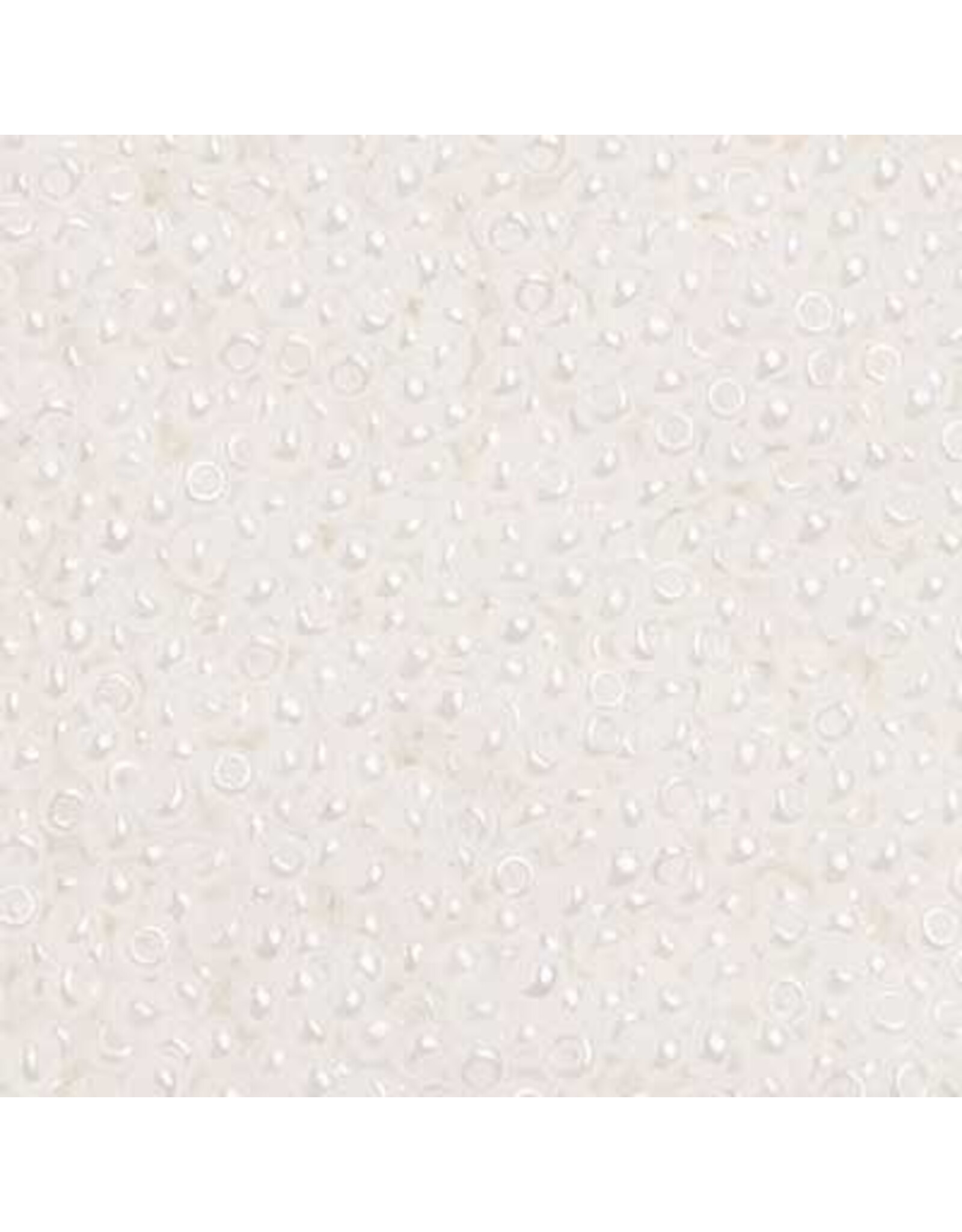 Czech 1476 10  Seed  Opaque Pearl White