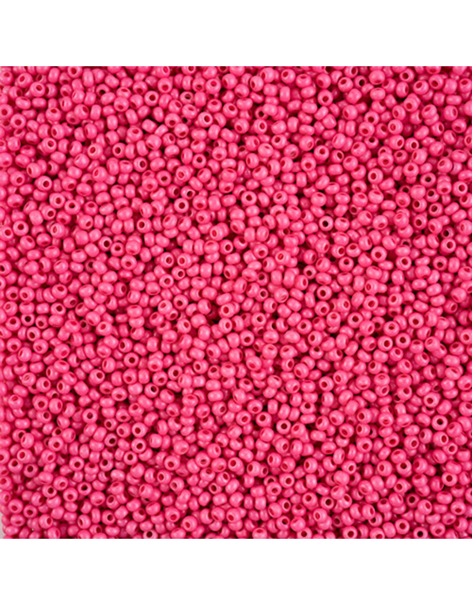 Czech 1562 10 Seed  Opaque Rose Matte Terra Intensive