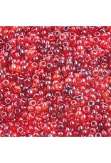 Czech 1603 10  Seed  Transparent Red Lustre Mix