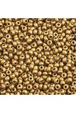 Czech 2212  10  Seed Bronze Gold Matte Metallic