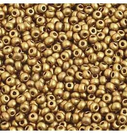 Czech 2212  10  Seed Bronze Gold Matte Metallic