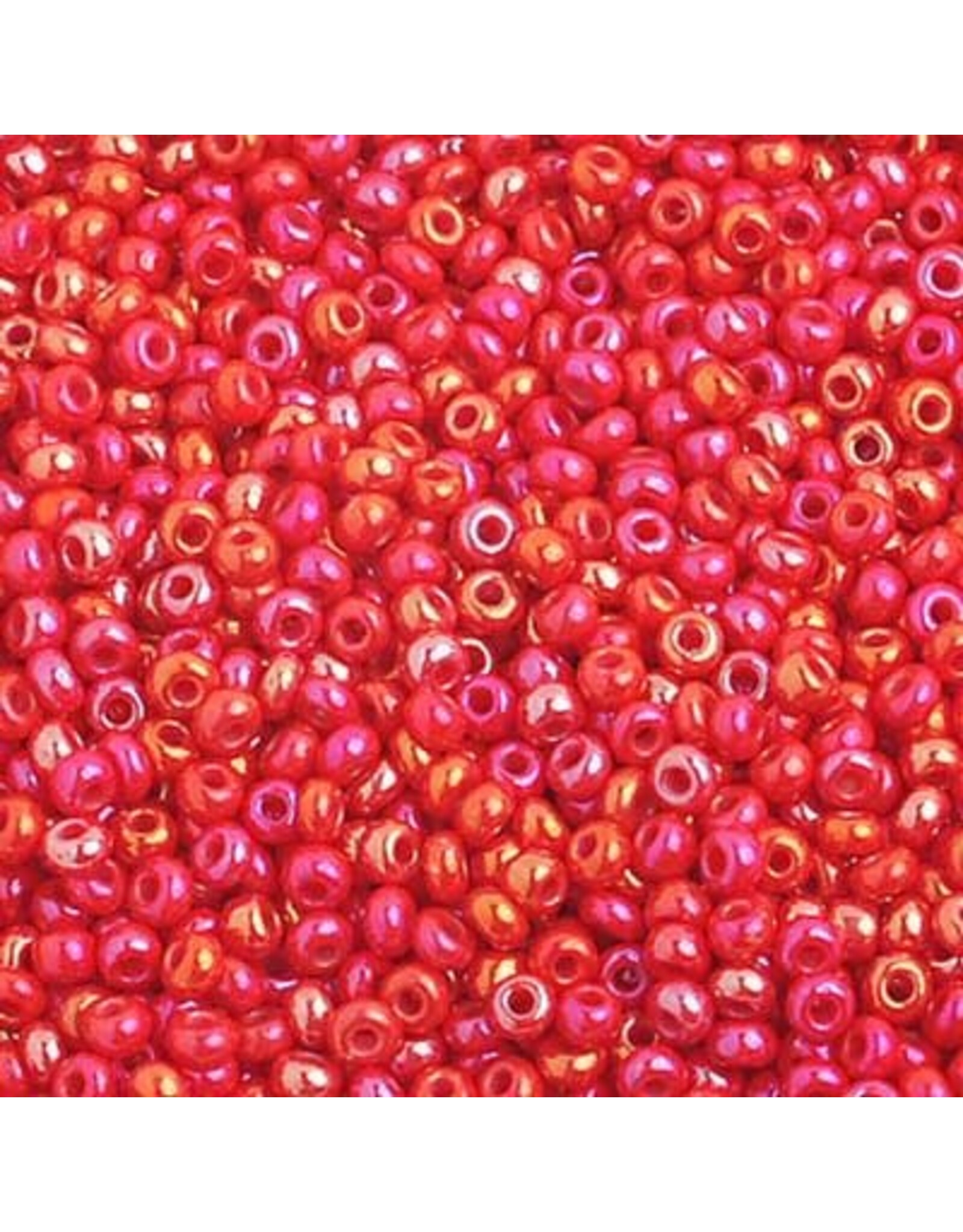 Czech 2317 10  Seed  Opaque Red AB