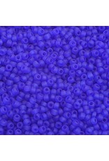 Czech 2324 10  Seed  Transparent Dark Blue Matte